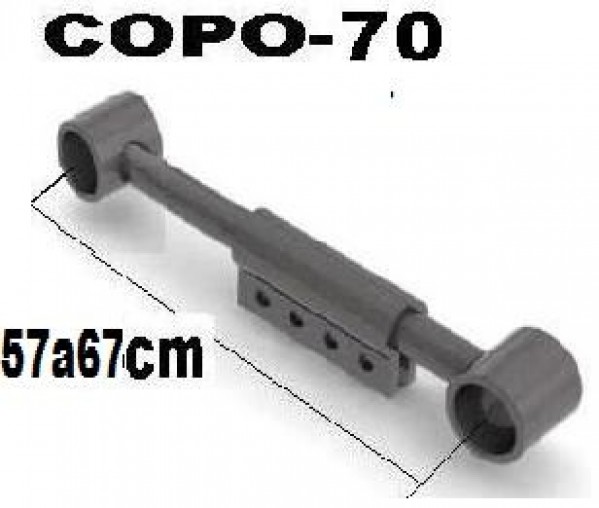 Braco Tensor Carreta Regulador 56a67cm Copo-70 60659/70 F-4064/c 64cm 1923-a 60659/70 933706 Braço Tensor Carreta