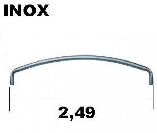 Arco Lona Carreta Inox 2.49cm Inox Carreta