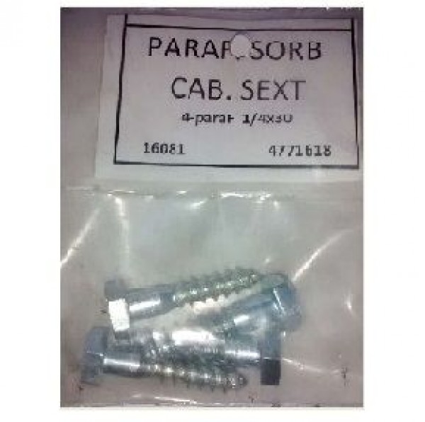 Kit Parafuso Ferro .1/4x30 Sextavado R-sorberba Inteira 2686.cl 16648.cl
