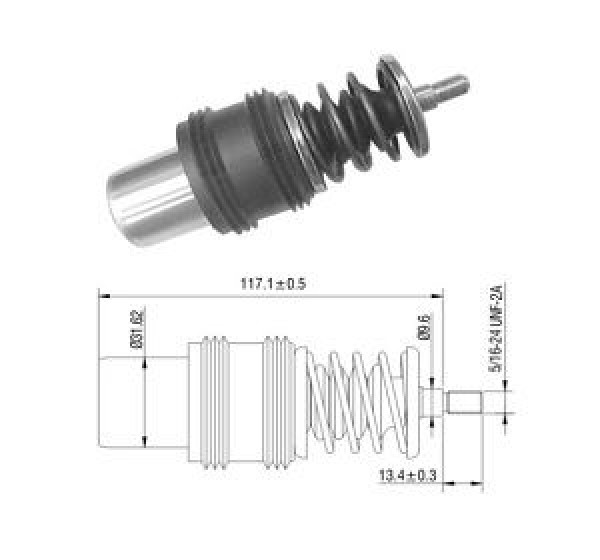 Pescoco Alternador Partida Rele Delco Remi