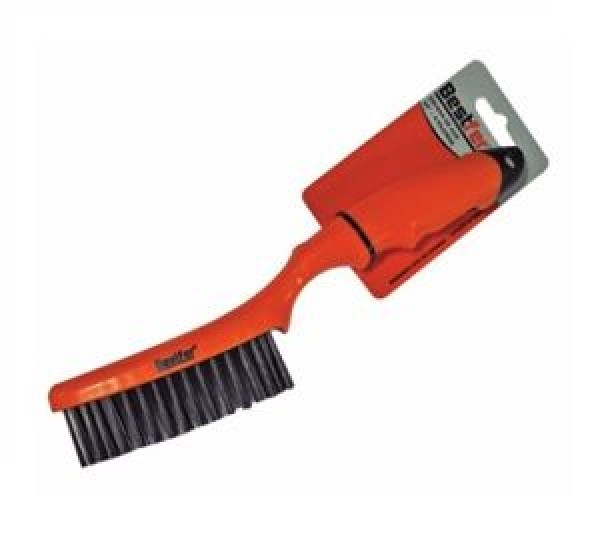 Escova Aco 10 Cabo Madeira