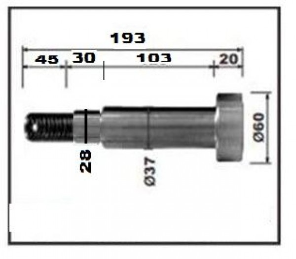 Pino Tensor 60x193x37mm Carr/truck