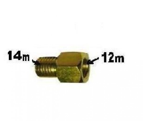 Redutora Macho E Femea 14x12