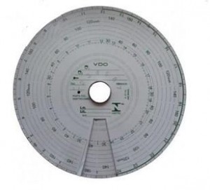 Disco Tacografo Semanal 125 Km Vdo