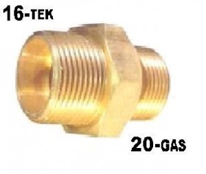 Conector Macho 16x20 X1.5mm Sup Filtro Tub. Sc 111 (tubo Grosso)