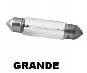 Lampada Torpedo 24v 13866 41mm 10w Parale (unidade) +