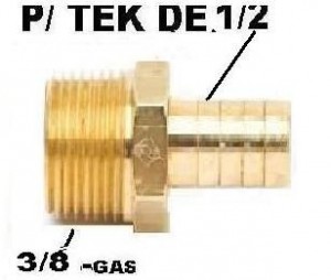 Bico P/ Mang. 3/8-rosca P/ Tekalon 1/2 E 12m Mangueira