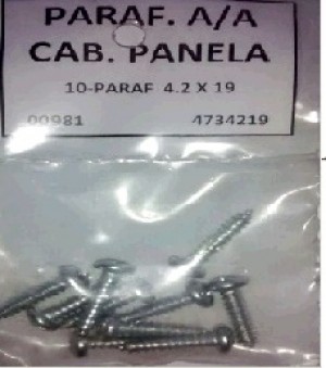 Kit Parafuso Fer Maq.c/chata 8x20