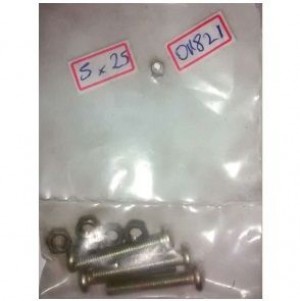 Kit Parafuso Fer Maq.c/panela 5x25