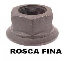 Porca Roda Oscil 22x1.5x32 Mb-carr- E Ford Baixa
