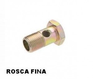 Parafuso Oco 10mm Curto Banjo (rosca-fina)
