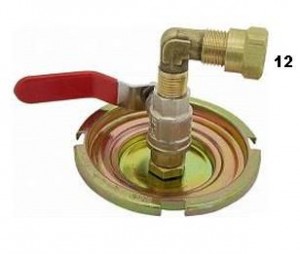 Tampa Inf Tanq C/registro Conexao  (Tubo 12m)  Sc T-112/113 (Compesacao)