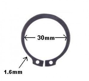 Trava Elast.  471030 30m Ext Pino Patim  A3-056 Com Cava Eixo Acion. Pedal Embr.   ***