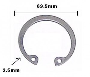 Trava Elastica 69.5mm Bloq. Sc Diferencial Sc ***