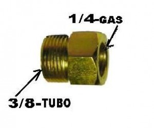 Conector Femea 3/8x1/4 Desmont Freio A Ar