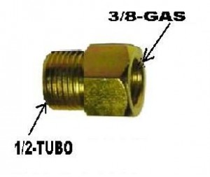 Conector Femea 1/2x3/8 Desmontad