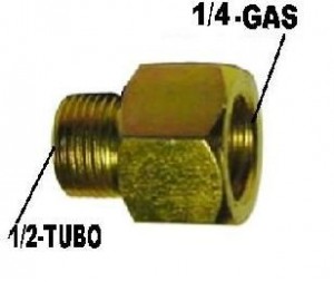 Conector Femea 1/2x1/4 Desmontada