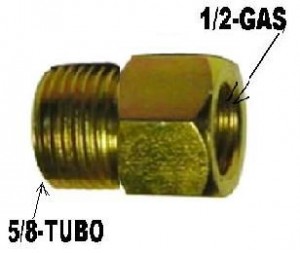 Conector Femea 5/8x1/2 Desmontad