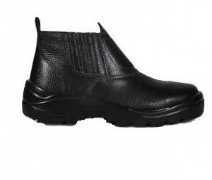 Bota Couro Com Elastico Pu 42
