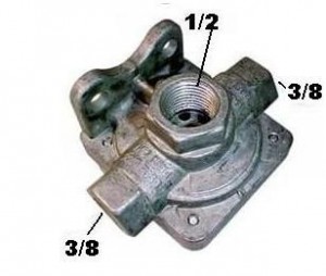 Valvula Descarga Rapida 1/2x3/8