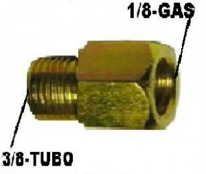 Conector Femea 3/8x 1/8 Desmont Freio A Ar