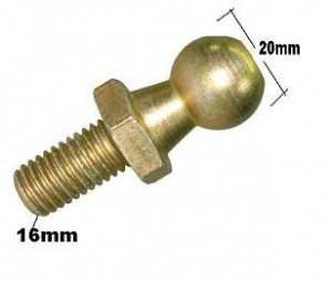 Pino Esferico 16m Terminal Embreagem Mb A3-520