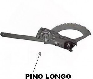Maquina Vidro Porta Mb Todos Esq C/pino Longo