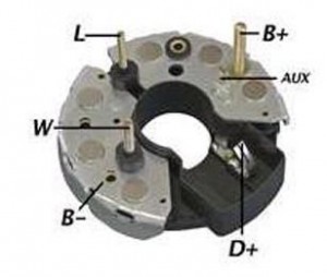 Placa Retific Volvo 55amp Sc/mb/maxion/mf/komats