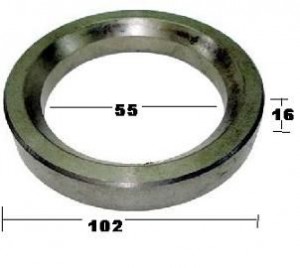 Pista Reten Cubo Roda Dianteiro 1111/1113 102x75x16 Esq./dir. ( Fundido ) Mb L /lpo/o 352