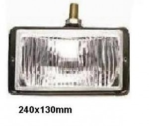 Farol Milha Quad Vidro Sc R-112/113 Cara Chata