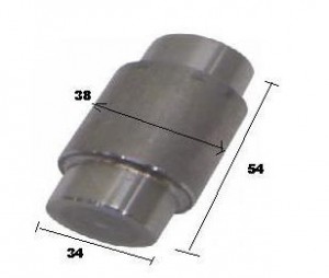 Rolete Patim Freio Ford Carg Mb (38x54x33)