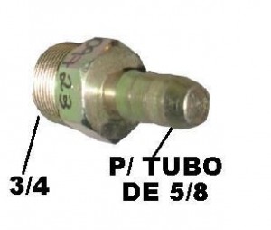 Bico P/ Mang. 3/4-rosca-x (p/ Tekalon 5/8) Mangueira