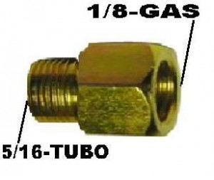 Conector Femea 5/16x1/8 Desmont