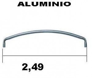 Arco Lona Carreta Aluminio 2.49cm Aluminio Carreta