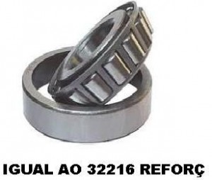 Rolamento 80x140x42 Roda Carre Moderna 804358 Paralelo