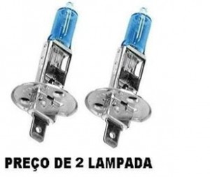 Lampada Farol Milha H1-12v Parale Super-branca55w