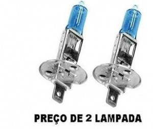 Lampada Farol Milha H1-24v Parale Super-branca 55w