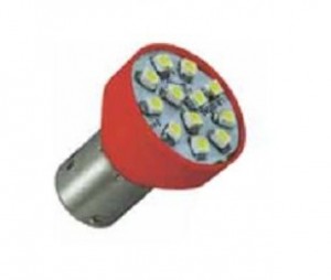 Lampada Led 1141-24v Led Paralela Verm Lanterna 1p