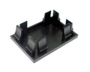 Tampa Cega 18x28 Lente Negra Painel 30x20mm