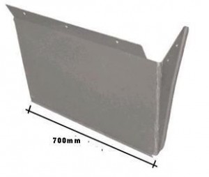 Paralama Ferro Dianteiro Carreta L-dir