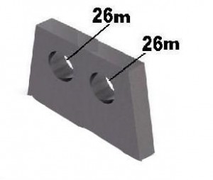 Mancal Pino Tensor Interno 26 Duplo Carreta
