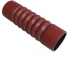 Mangueira Intercooler Iveco 89x89x300mm Vermelho