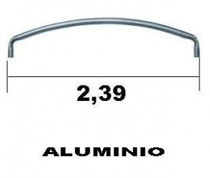 Arco Lona Carreta Aluminio 2.39cm Aluminio Carreta