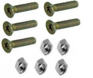 Kit Parafuso Fer Maq.c/chata 6x30 Baten Porta Plastico Parafuso Sc 110/111