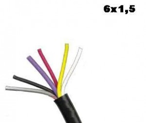 Cabo Pp 2 Fios 6x1.5mm