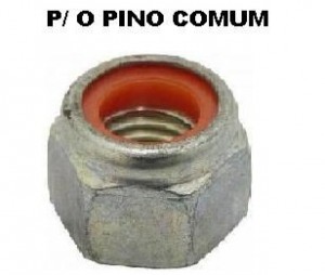Porca Pino Tensor Carreta Autrav 1x14 R-fina Baixa S/coroa (serve No Grampo 06761 06764 06765 06762 06763 06628 06630)