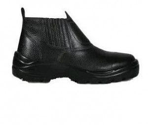 Bota Couro Com Elastico Pu 40