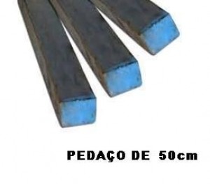 Ferro Quadrado 7/8 Para Cardan 22mm (ped 50cm)