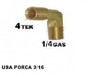 Cotovelo Macho 04x1/4 Desmontado