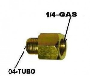 Conector Femea 04x 1/4 Desmontado